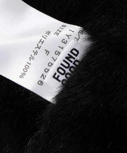 FOUND GOOD（ファウンドグッド）の「とろふわスヌード（マフラー・レディース・ベージュ/ブラック/グレー系5・FREE）」の14枚目の写真