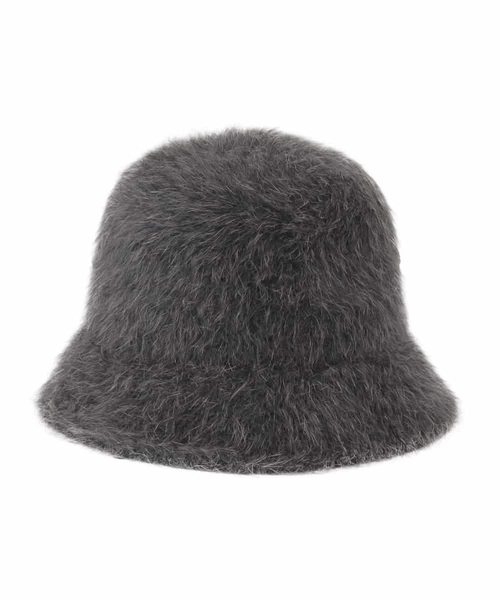 a.v.v（アーヴェヴェ）の「シャギーニットバケハ（ハット・レディース・チャコールグレー/ブラック・38）」の8枚目の写真