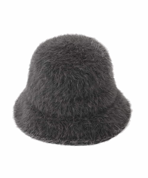 a.v.v（アーヴェヴェ）の「シャギーニットバケハ（ハット・レディース・チャコールグレー/ブラック・38）」の7枚目の写真