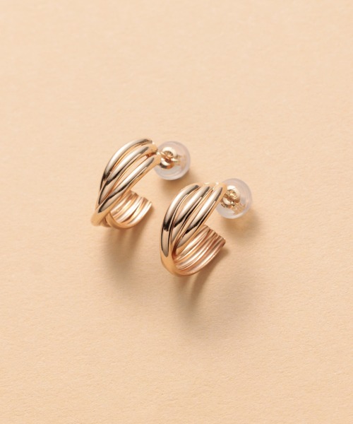 Viju GOLD】 10金 アクセサリー Luum-Tre レディース ピアス（ピアス 