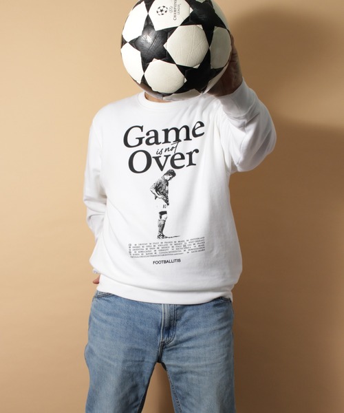 LIBERTY CITY（リバティシティ）の「【LIBERTY CITY/リバティーシティ】 [GAME OVER] ライト・スウェット・クルーネック（スウェット・メンズ・ブルー/ホワイト/グリーン・3/2/4）」の13枚目の写真