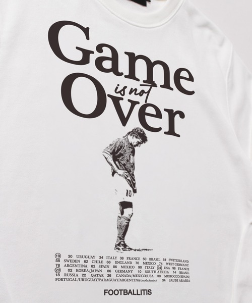 LIBERTY CITY（リバティシティ）の「【LIBERTY CITY/リバティーシティ】 [GAME OVER] ライト・スウェット・クルーネック（スウェット・メンズ・ブルー/ホワイト/グリーン・3/2/4）」の6枚目の写真