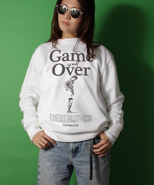 LIBERTY CITY（リバティシティ）の「【LIBERTY CITY/リバティーシティ】 [GAME OVER] ライト・スウェット・クルーネック（スウェット・メンズ・ブルー/ホワイト/グリーン・3/2/4）」の12枚目の写真