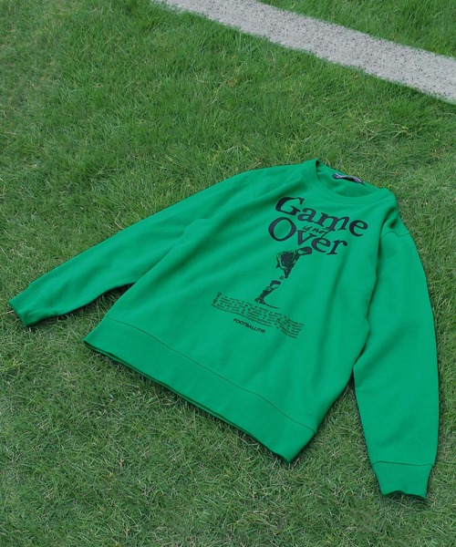 LIBERTY CITY（リバティシティ）の「【LIBERTY CITY/リバティーシティ】 [GAME OVER] ライト・スウェット・クルーネック（スウェット・メンズ・ブルー/ホワイト/グリーン・3/2/4）」の20枚目の写真
