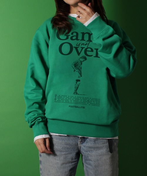 LIBERTY CITY（リバティシティ）の「【LIBERTY CITY/リバティーシティ】 [GAME OVER] ライト・スウェット・クルーネック（スウェット・メンズ・ブルー/ホワイト/グリーン・3/2/4）」の21枚目の写真