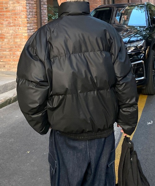 aimoha（アイモハ）の「aimohamen 中綿アウター/Filled outer (AW)（ダウンジャケット/コート・メンズ・グリーン/ブラック/チョコ・LARGE/XX-LARGE/X-LARGE）」の7枚目の写真
