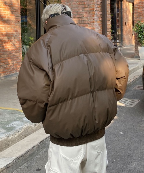 aimoha（アイモハ）の「aimohamen 中綿アウター/Filled outer (AW)（ダウンジャケット/コート・メンズ・グリーン/ブラック/チョコ・LARGE/XX-LARGE/X-LARGE）」の11枚目の写真