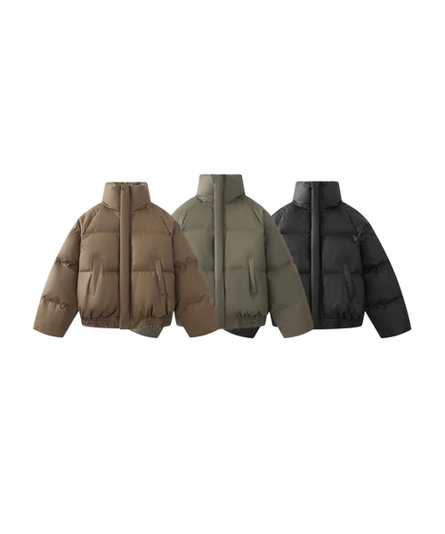 aimoha（アイモハ）の「aimohamen 中綿アウター/Filled outer (AW)（ダウンジャケット/コート・メンズ・グリーン/ブラック/チョコ・LARGE/XX-LARGE/X-LARGE）」の15枚目の写真