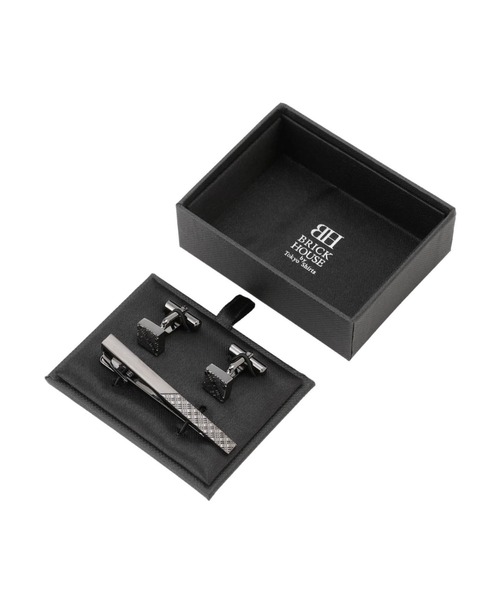 TOKYO SHIRTS（トウキョウシャツ）の「タイピンカフスセット（カフリンクス・メンズ・シルバー系・FREE）」の2枚目の写真