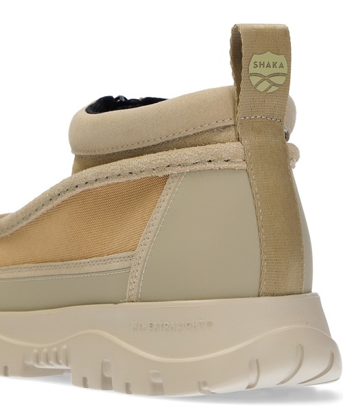 SHAKA(シャカ)の「SHAKA ZIP MOCCASIN BOOTIE EX SK-290V2(スニーカー・メンズ・ベージュ/ブラック・8/9/10)」の3枚目の写真