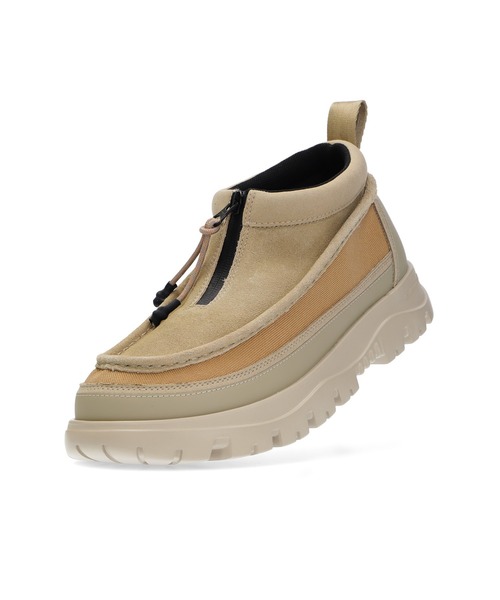 SHAKA(シャカ)の「SHAKA ZIP MOCCASIN BOOTIE EX SK-290V2(スニーカー・メンズ・ベージュ/ブラック・8/9/10)」の10枚目の写真