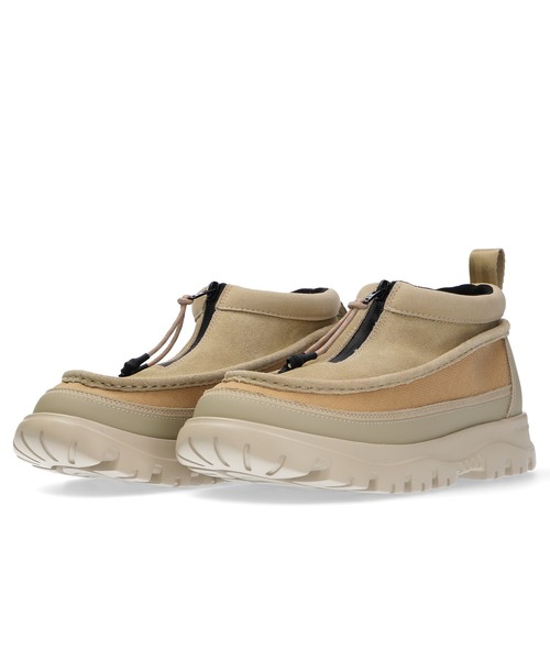 SHAKA(シャカ)の「SHAKA ZIP MOCCASIN BOOTIE EX SK-290V2(スニーカー・メンズ・ベージュ/ブラック・8/9/10)」の6枚目の写真
