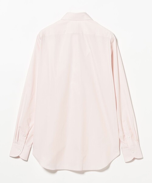 BEAMS F(ビームスエフ)の「コットン ピンク ソリッド レギュラーカラー クレリック シャツ(シャツ/ブラウス・メンズ・ピンク・38/41/40/39)」の6枚目の写真