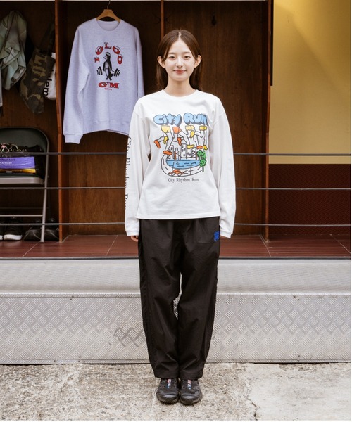 PR01.(ピーアールワン)の「BIG WAVE シティーラン Tシャツ (ロンT)(Tシャツ/カットソー・メンズ・オフホワイト・MEDIUM)」の15枚目の写真