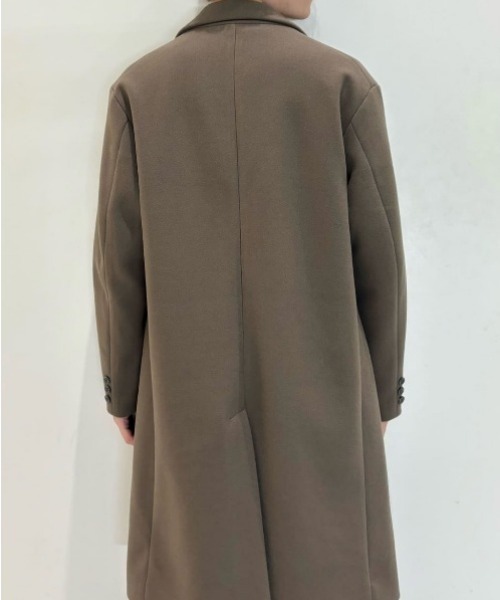 BACK NUMBER】ライトメルトン チェスターコート シングル (軽量/保温