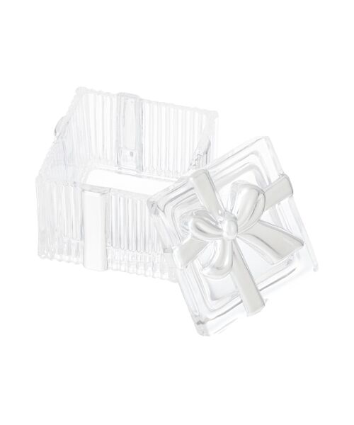 Francfranc 小物入れ サリー グリッター ケース ホワイト | Francfranc（フランフラン）公式