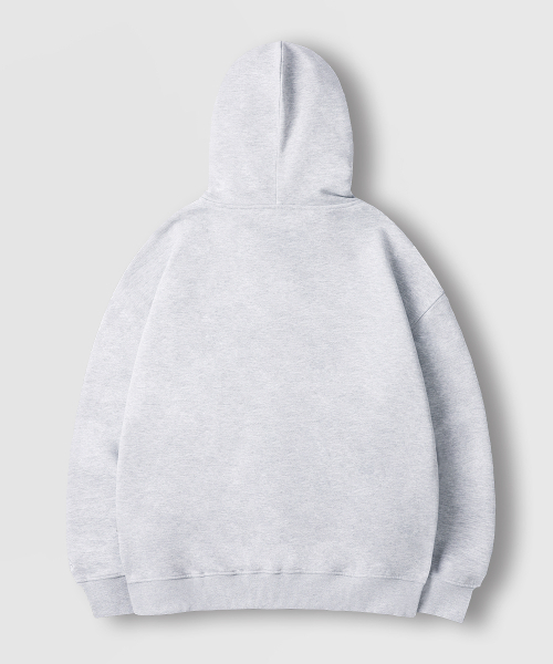 LEMAIN SECOND（リメインセカンド）の「2WAY OVERFIT SWEAT HOOD ZIP-UP [WHITE MELANGE] - NON FLEECE ver（パーカー・メンズ・その他・MEDIUM/LARGE/SMALL/X-LARGE）」の4枚目の写真