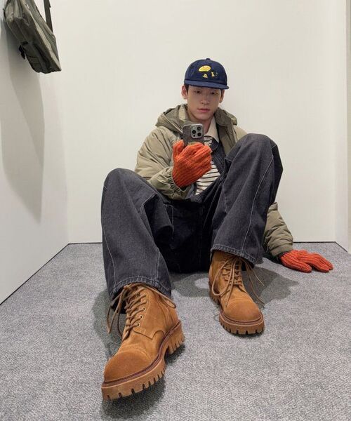 LEMAIN SECOND（リメインセカンド）の「ワンタックワイドコーデュロイバンディングパンツ[ベージュ]（その他パンツ・レディース・その他・LARGE/X-LARGE/X-SMALL/SMALL/MEDIUM）」の3枚目の写真