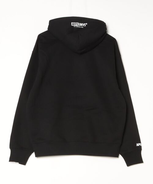 AAPE BY A BATHING APE（エーエイプバイアベイシングエイプ）の「AAPE BASIC PULLOVER HOODIE（パーカー・メンズ・ブラック・MEDIUM/SMALL/LARGE/X-LARGE）」の5枚目の写真