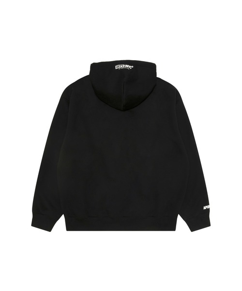 AAPE BY A BATHING APE（エーエイプバイアベイシングエイプ）の「AAPE BASIC PULLOVER HOODIE（パーカー・メンズ・ブラック・MEDIUM/SMALL/LARGE/X-LARGE）」の2枚目の写真