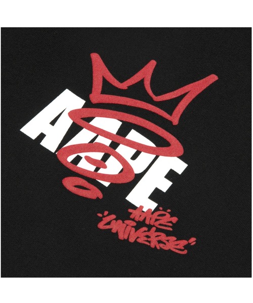 AAPE BY A BATHING APE（エーエイプバイアベイシングエイプ）の「AAPE BASIC PULLOVER HOODIE（パーカー・メンズ・ブラック・MEDIUM/SMALL/LARGE/X-LARGE）」の3枚目の写真