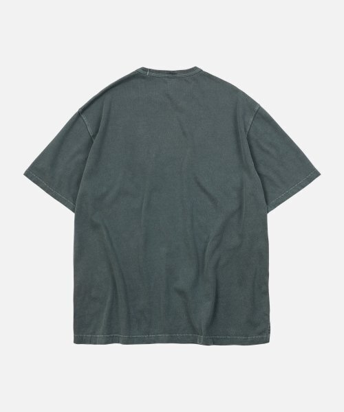 FRIZMWORKS(フリズムワークス)の「OG PIGMENT DYEING HALF TEE _ DARK GREEN(Tシャツ/カットソー・メンズ・その他・MEDIUM/LARGE/X-LARGE/SMALL)」の2枚目の写真