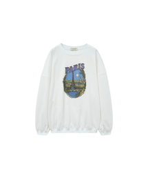 SITP5232 PARIS ガウリコンフォートTシャツ_Ivory