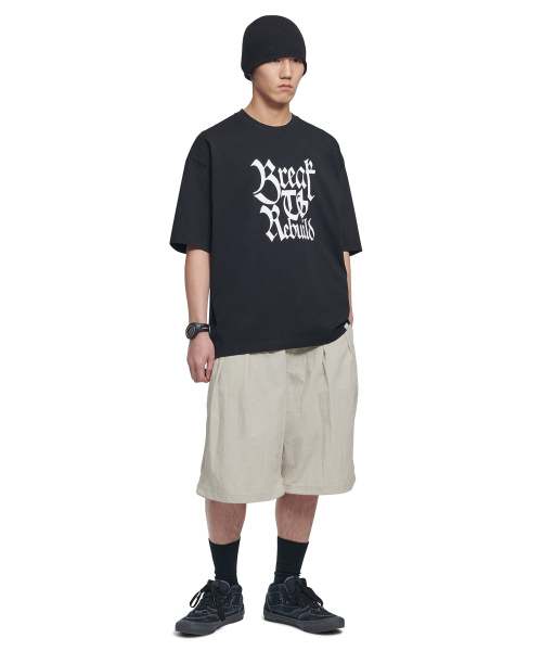 NOMANUAL(NOMANUAL)の「SHADE BELTED SHORTS - SAND GRAY(その他パンツ・レディース・その他・SMALL/MEDIUM/LARGE)」の3枚目の写真