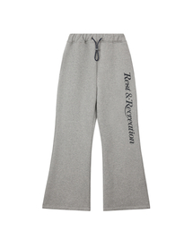 FLARE SWEAT PANTS - GREY