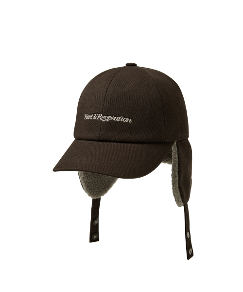 Rest&Recreation(レストアンドレクリエーション)の「EAR FLAP CAP - BROWN(キャップ・レディース・その他・ONE)」の3枚目の写真
