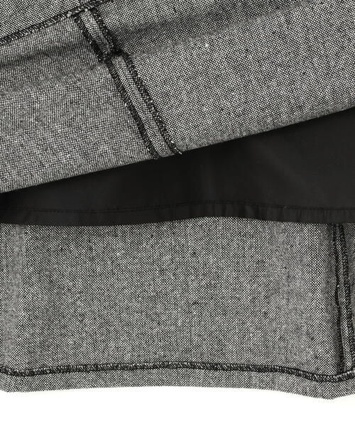 NATURAL BEAUTY BASIC（ナチュラルビューティーベーシック）の「◇ツイーディーフリンジジャンスカ（ジャンパースカート・レディース・ブラウン/ブラック・SMALL/MEDIUM/P/S）」の16枚目の写真