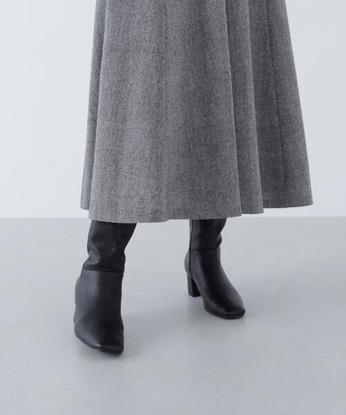 NATURAL BEAUTY BASIC（ナチュラルビューティーベーシック）の「◇ツイーディーフリンジジャンスカ（ジャンパースカート・レディース・ブラウン/ブラック・SMALL/MEDIUM/P/S）」の20枚目の写真