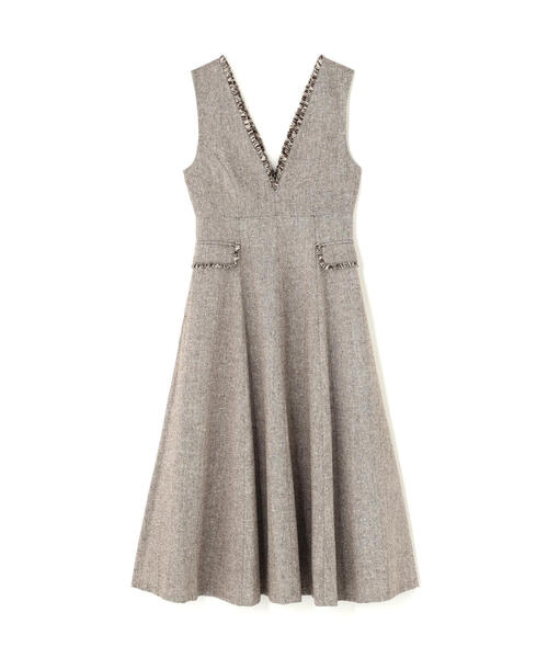 ◇ツイーディーフリンジジャンスカ（ジャンパースカート）｜NATURAL