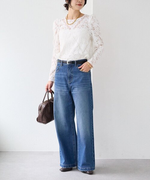 RIVE DROITE（リヴドロワ）の「【R.good（アールドットグッド）】編み込みチェーンネックレス（ネックレス・レディース・シルバー/ゴールド・FREE）」の4枚目の写真