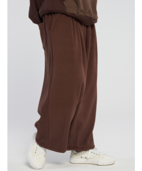 TENER(テネル)の「Soft baggy wide banding pants_Brown(その他パンツ・メンズ・その他・F)」の1枚目の写真