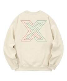 KMC0032 ロットエックス 裏起毛 スウェット - クリーム