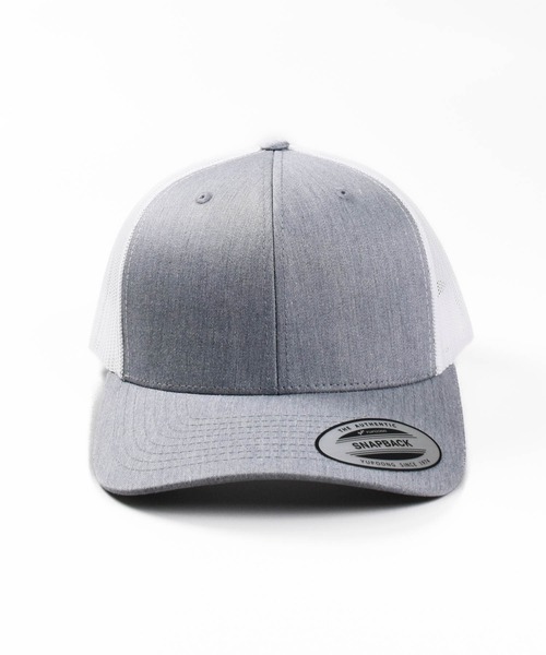 FLEXFIT（フレックスフィット）の「【PH3】【FLEXFIT/フレックスフィット】Retro Trucker 2-Tone 6606T（キャップ・メンズ・ヘザーグレー/チャコールグレー・FREE）」の22枚目の写真