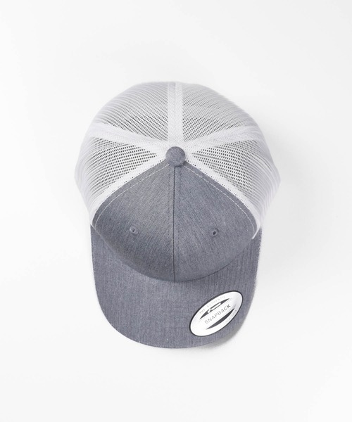 FLEXFIT（フレックスフィット）の「【PH3】【FLEXFIT/フレックスフィット】Retro Trucker 2-Tone 6606T（キャップ・メンズ・ヘザーグレー/チャコールグレー・FREE）」の21枚目の写真