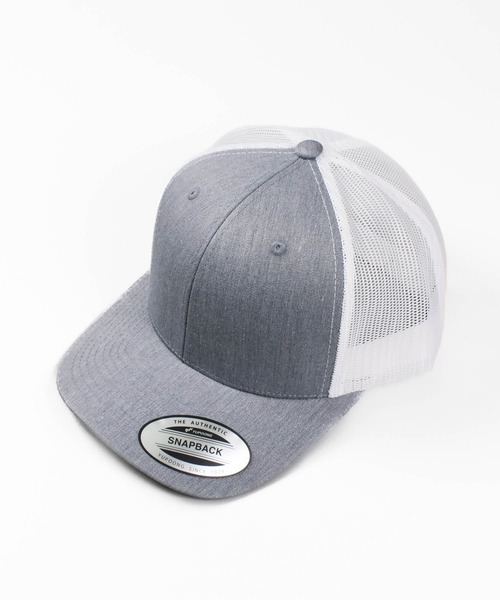 FLEXFIT（フレックスフィット）の「【PH3】【FLEXFIT/フレックスフィット】Retro Trucker 2-Tone 6606T（キャップ・メンズ・ヘザーグレー/チャコールグレー・FREE）」の20枚目の写真