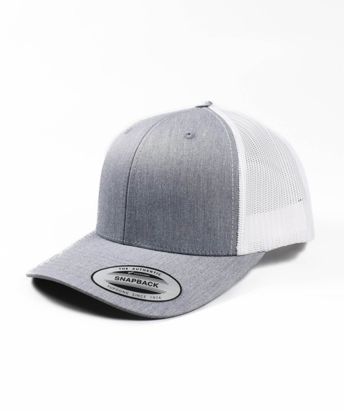 FLEXFIT（フレックスフィット）の「【PH3】【FLEXFIT/フレックスフィット】Retro Trucker 2-Tone 6606T（キャップ・メンズ・ヘザーグレー/チャコールグレー・FREE）」の19枚目の写真