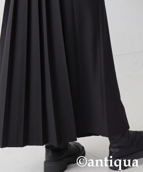 antiqua(アンティカ)の「プリーツワンピース(ワンピース・レディース・ブラック・ONESIZE)」の13枚目の写真