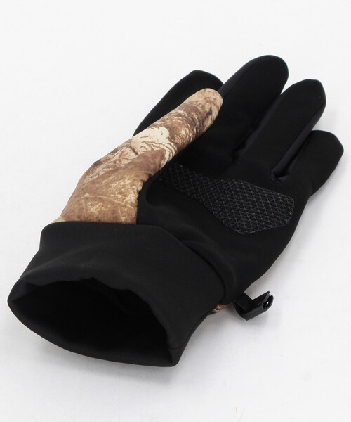 THE NORTH FACE(ザノースフェイス)の「THE NORTH FACE/ザ・ノース・フェイス Nuptse Etip Glove ヌプシイーチップグローブ(ユニセックス)(手袋・メンズ・ブラック/その他9・LARGE/MEDIUM)」の6枚目の写真