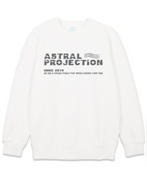 ASTRAL PROJECTION（アストラルプロジェクション）の「アミレタリングルーズフィットスウェット_ホワイト（スウェット）」
