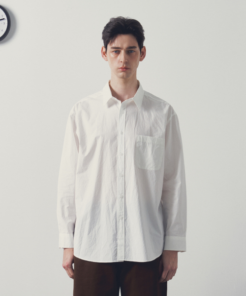 And Again(アンドアゲイン)の「コンフォートペーパーシャツ(ホワイト)(シャツ/ブラウス・メンズ・その他・SMALL/MEDIUM/LARGE)」の1枚目の写真