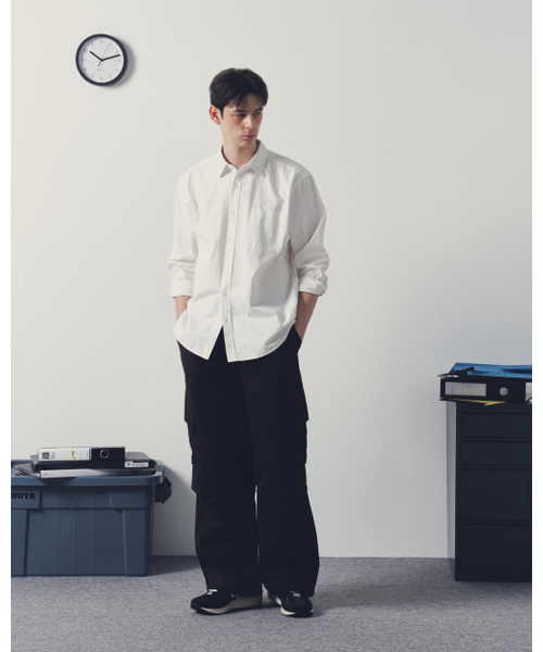 And Again(アンドアゲイン)の「コンフォートペーパーシャツ(ホワイト)(シャツ/ブラウス・メンズ・その他・SMALL/MEDIUM/LARGE)」の2枚目の写真