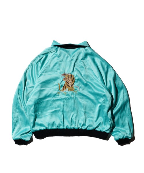 THRIFTY LOOK(スリフティールック)の「THRIFTY LOOK スリフティルック / GERMANY BLOUSON(スカジャン・メンズ・ブラック系1/ネイビー/ブラック・MEDIUM/LARGE)」の6枚目の写真