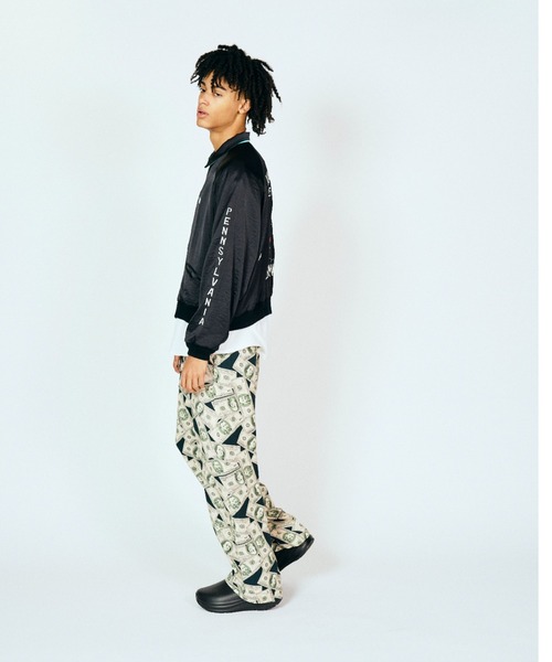 THRIFTY LOOK(スリフティールック)の「THRIFTY LOOK スリフティルック / GERMANY BLOUSON(スカジャン・メンズ・ブラック系1/ネイビー/ブラック・MEDIUM/LARGE)」の11枚目の写真