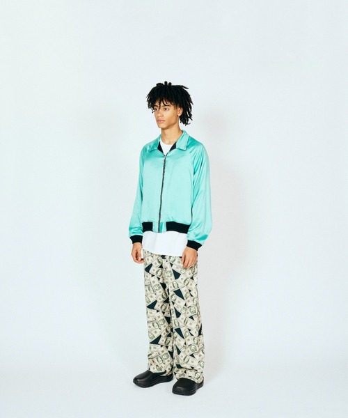 THRIFTY LOOK(スリフティールック)の「THRIFTY LOOK スリフティルック / GERMANY BLOUSON(スカジャン・メンズ・ブラック系1/ネイビー/ブラック・MEDIUM/LARGE)」の16枚目の写真