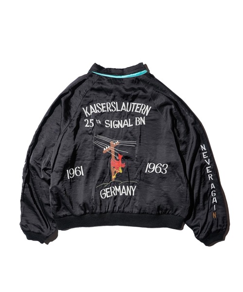 THRIFTY LOOK(スリフティールック)の「THRIFTY LOOK スリフティルック / GERMANY BLOUSON(スカジャン・メンズ・ブラック系1/ネイビー/ブラック・MEDIUM/LARGE)」の20枚目の写真