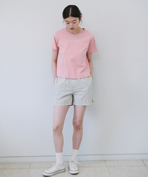 STRIPE BANDING PANTS_IVORY